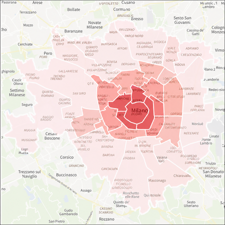 Mappa milano